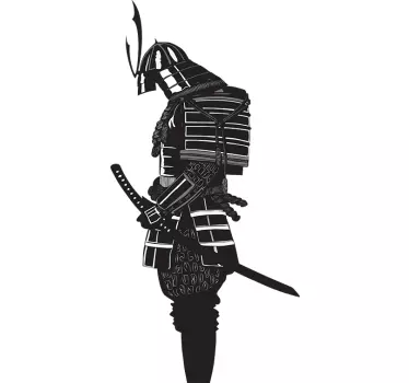 Muursticker Samurai Krijger - TenStickers