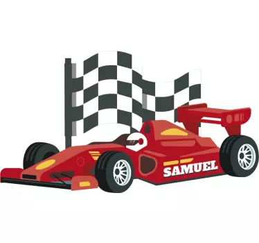 Muurdecoratie stickers 24 uur van de Le Mans - TenStickers
