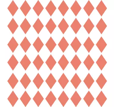 Ruitpatroonontwerp sticker geometrische vormen - TenStickers