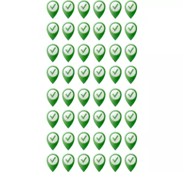 Sticker aanwijzen van locaties - TenStickers