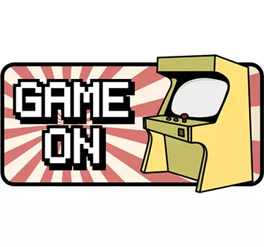 Sticker Arcade Game On - TenStickers