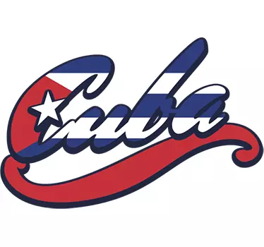 Sticker Cuba klassiek - TenStickers