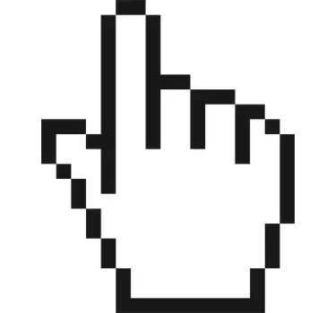 Deursticker cursor muis computer - TenStickers