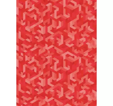 Sticker geometrische vormen complexe configuratie - TenStickers
