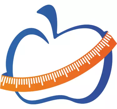 Sticker gezond eten - TenStickers
