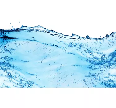 Sticker heldere watergolf - TenStickers