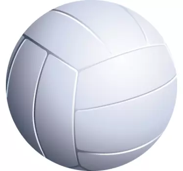 Sticker kinderen volleybal - TenStickers