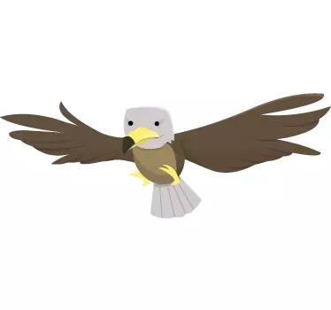 Sticker kinderkamer tekening arend - TenStickers