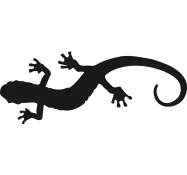 Sticker krijtbord salamander - TenStickers