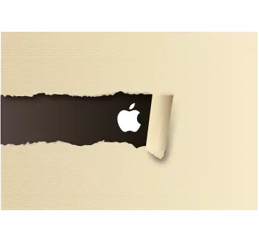 Sticker laptop scheur - TenStickers