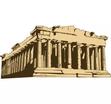 Sticker Parthenon - TenStickers