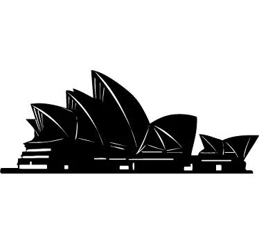 Sticker Sidney Opera - TenStickers