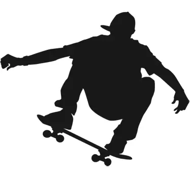 Sticker skateboard skater - TenStickers