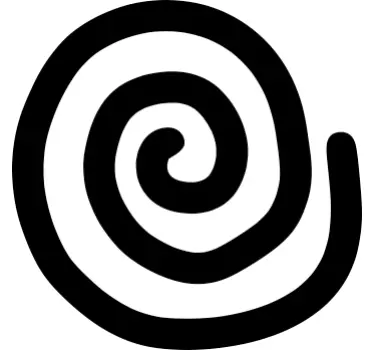 Sticker spiraal - TenStickers