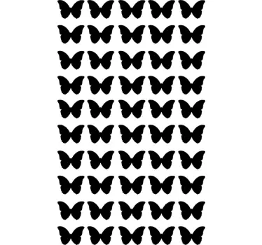 Vlinders Muursticker - TenStickers