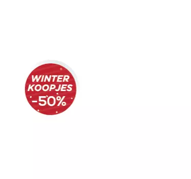 Winkel sticker winter koopjes - TenStickers