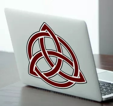 Keltisch knoopontwerp sticker geometrische vormen - TenStickers