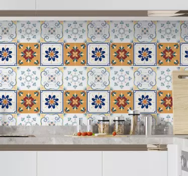 Tegelstickers keuken portugees - TenStickers