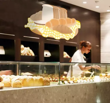 Muursticker Bakkers Brood - TenStickers
