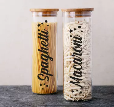 Gepersonaliseerde naam sticker waterfles - TenStickers