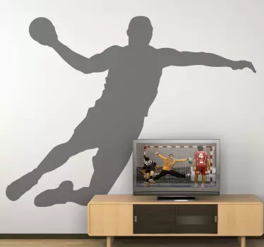 Sticker sport handbal - TenStickers