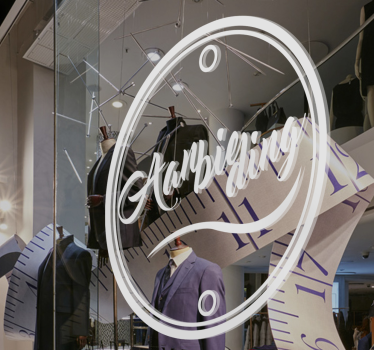 Muursticker Aanbieding in cirkel - TenStickers