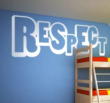 Aretha Franklin Respect sticker - TenStickers