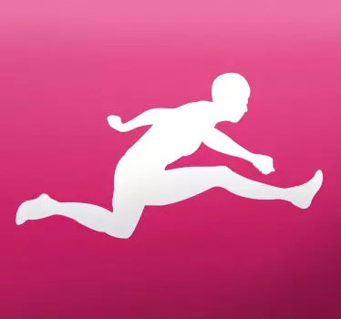 Atleet Sportsticker - TenStickers