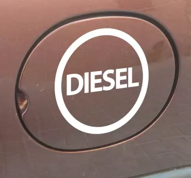 Auto Diesel sticker - TenStickers