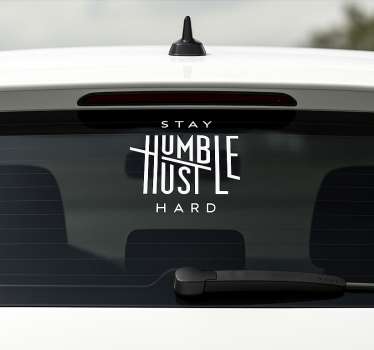 Autosticker achterruitbanner - TenStickers