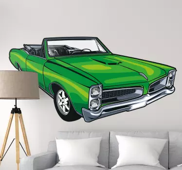 Auto sticker Inspirerende muscle auto - TenStickers