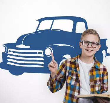 Auto sticker Klassieke amerikaanse pick-up truck - TenStickers