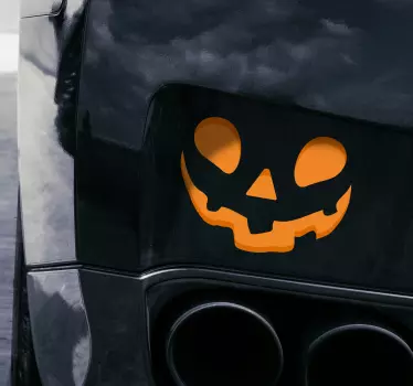 Halloween stickers voor op auto - TenStickers
