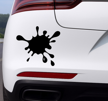 Autosticker achterwandontwerp - TenStickers