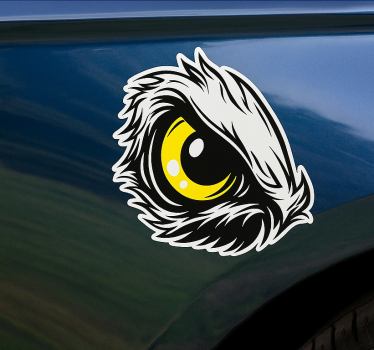 Autosticker adelaarsoog ontwerp - TenStickers