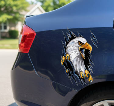 Autosticker amerikaanse zeearend klauw - TenStickers