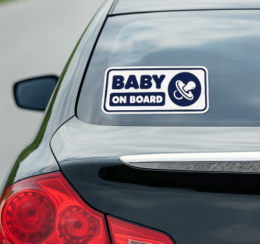 Autosticker baby aan boord sticker - TenStickers