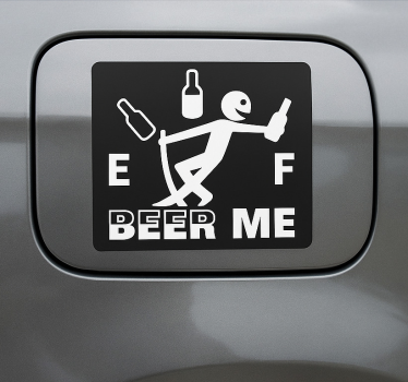 Autosticker bier voor mij - TenStickers