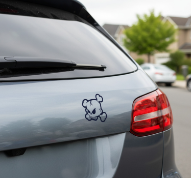Autosticker crossbones logo - TenStickers