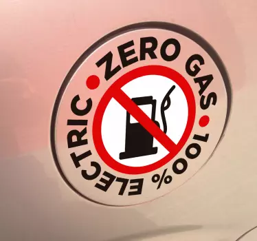 Decoratie stickers auto elektrische - TenStickers