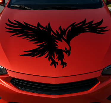 Autosticker grote zwervende adelaar - TenStickers