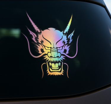 Autosticker multicolor ontwerp - TenStickers