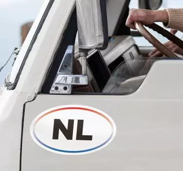 Sticker voor op auto autosticker NL - TenStickers