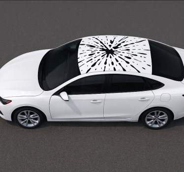 Autosticker spetterverf ontwerp - TenStickers