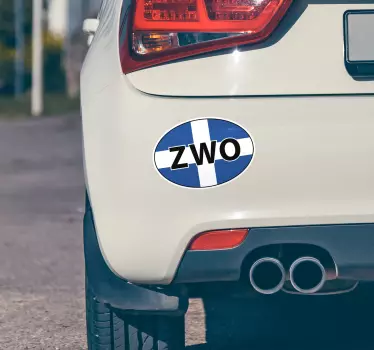 Logo Zwolle autosticker - TenStickers