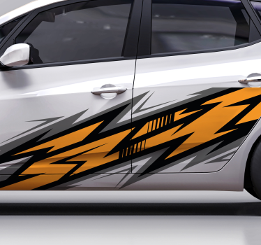 Sticker auto wrap ontwerp - TenStickers