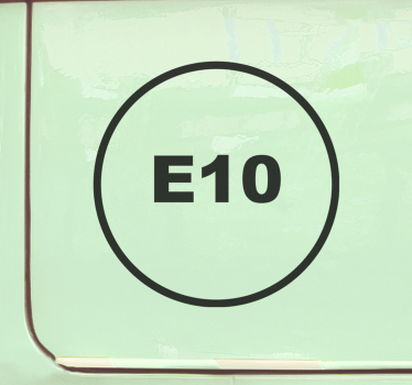 Autostickers Benzine E10 - TenStickers