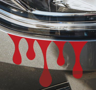 Autostickers Bloedig licht - TenStickers