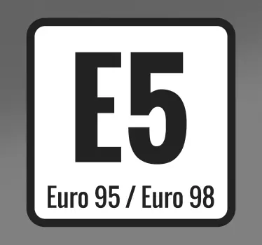 Autostickers E5 euro - TenStickers