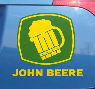 Autosticker John beere - TenStickers